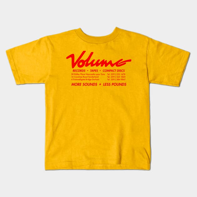 Volume Records Kids T-Shirt by Stupiditee